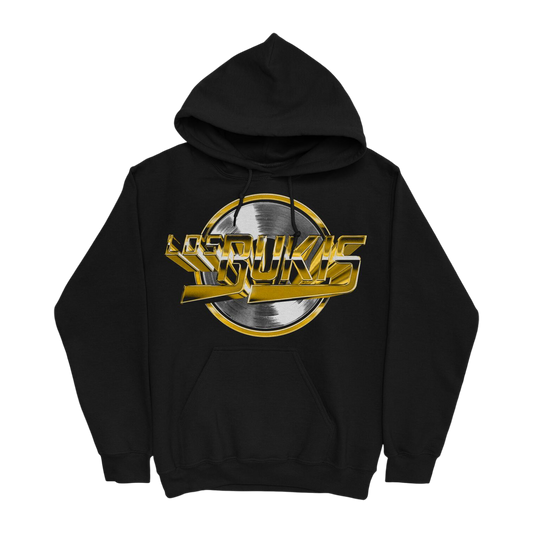 Gold Disc Hoodie (Black)